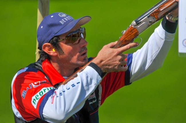 Join us in congratulating Anthony Matarese on becoming the 1st American in history to win a World English Sporting Clay Championship! Team USA wins gold as well. Learn more about Fin & Field's Most Interesting Sportsman in the World - Spring 2016 at http://bit.ly/293cB1X. #AmericanPride #USA #Shooting #AIMShootingSchool #MandMHunting #NSCA #USASportingClaysTeam #Beretta #FinandField