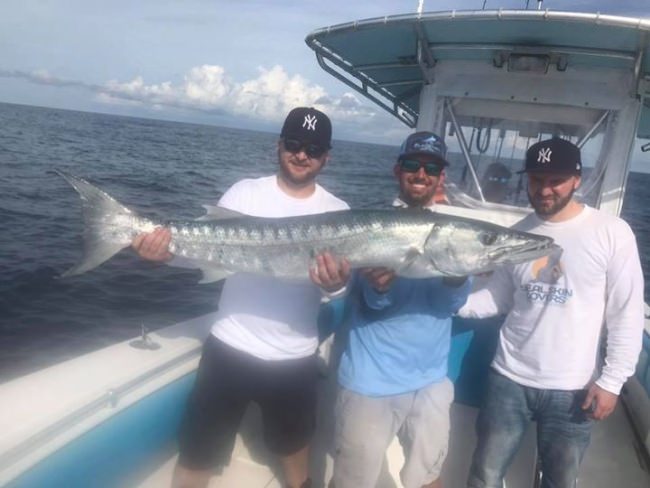 BlacktipH just shot a new video with Slob City Charters and they targeted barracuda like this one. They ended up putting 15 on the boat up to 40lbs. Slob City is endorsed by BlacktipH in the BlacktipH Adventure Series on Fin & Field and and you can book your own adventure with them!

You can also win a $5000 booking credit in the $5000 Book with the Best Giveaway (http://bit.ly/2xgc1I2) running on Fin & Field currently. Use the credit with Slob City or any of the amazing guides, charter boats, outfitters, and lodges that are in our Endorsed Partner Program. Book with confidence!

#FishWithTheBest | #HuntWithTheBest | #Trophy | #kiteFishing| #Giveaway | #BlacktipHSaturdays