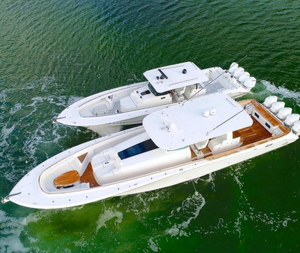 Just when you thought size didn't matter.
HCB 62 & 53. #Boating #HCByactchs