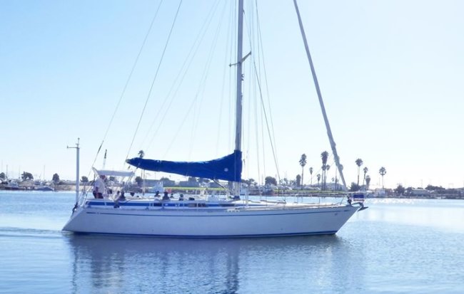 New Arrival! "Eagle's Nest" is hull #38 of the thirty-eight Swan 42s built and was special ordered with fiberglass non-skid decks (with teak decking in the cockpit only). This rare find is a must see!