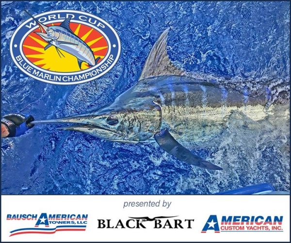 Biggest BLUE anywhere in the world wins!
Join the excitement of Blue Marlin World Cup on July 4th.
#Fishing #BlueMarlin #BMWC Fly Navarro #FinandField
