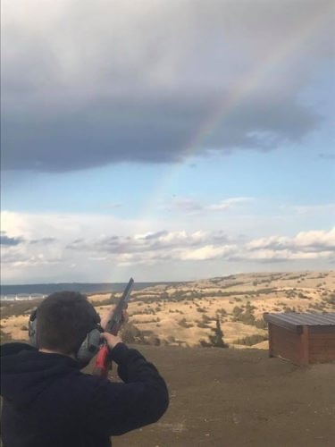 In addition to pheasant hunting, Thunderstik Lodge is a pretty awesome clay shooting venue. If you dust clays somewhere prettier than this, we want to see it!

Papa's Pilar | #Shooting | #Trap | #Skeet | #Adventure