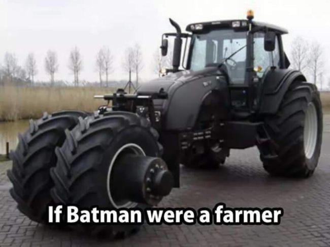 It's good to be Batman! 40 second food plots!!
#racknine