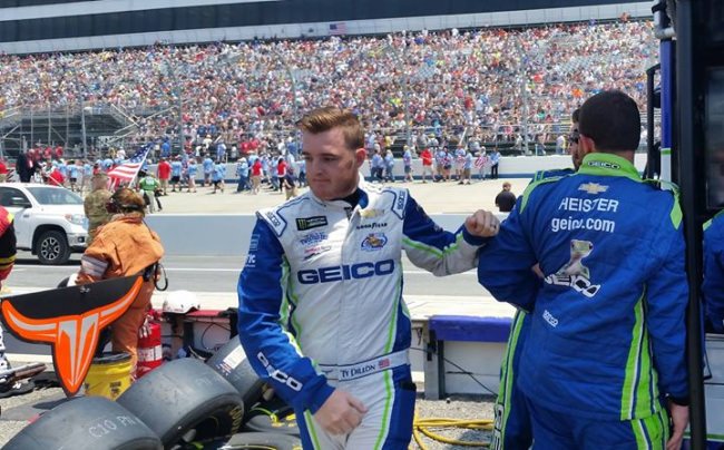 Wishing our Most Interesting Sportsman in the World, Ty Dillon, good luck today at Pocono 400! 

#NASCAR | #FinandField | #TyDillon | #GEICO | #Racing | #MonsterEnergy | #FoxSports