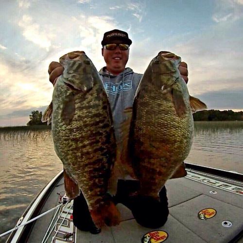 Mega Smallmouth bass! #Fishing #Minnesota #Bass #FinandField