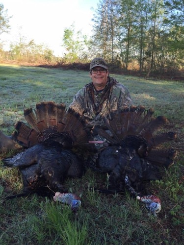 The Georgia turkey season was a success for Randy! #Hunting #Turkey #Adventure #FinandField #Georgia