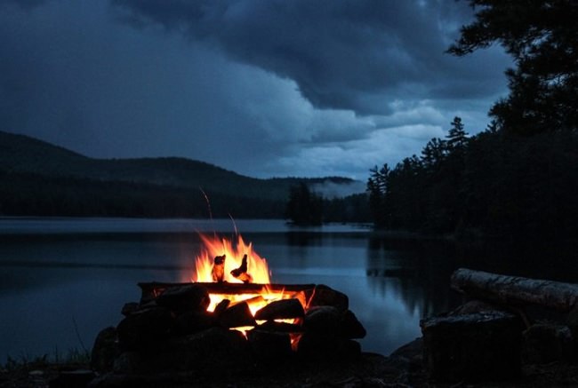 Not every adventure is filled with sunshine. But the stories by the campfire will still last a lifetime. #FindYourNextAdventure #FinandField #DreamBig2016