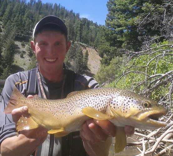 Gallatin River beauty for Max! #Fishing #Adventure #Trout #FinandField