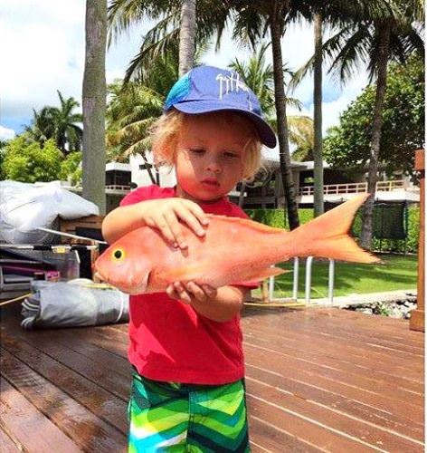 Check out Guy Harvey fan Hunter and his snapper! You can get hooked up at www.finandfield.com. #FindandBook #OutdoorAdventureTrips #FinandField #Fishing