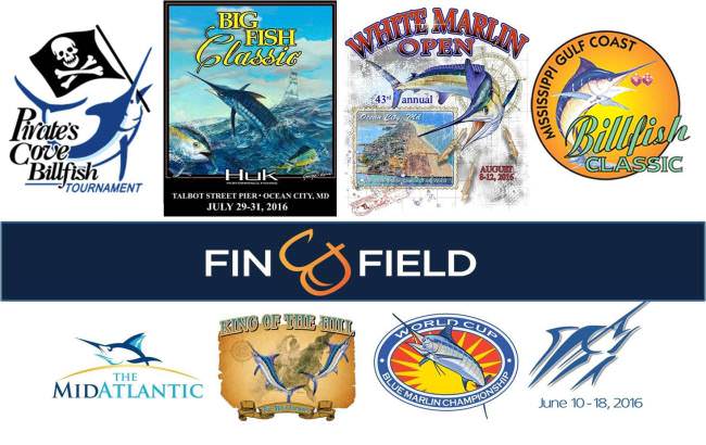 Think you have what it takes to bring home the trophy? Want to check out the scene and be part of the action from the sidelines? Search tournaments at www.finandfield.com/tournaments! Big Fish Classic at Talbot Street Pier ~ White Marlin Open ~ Mississippi Gulf Coast Billfish Classic ~  Pirate's Cove Billfish Tournament ~  King of the Hill Blue Marlin Tournament  ~ The Big Rock Blue Marlin Tournament ~ Blue Marlin World Cup ~  MidAtlantic Tournament
