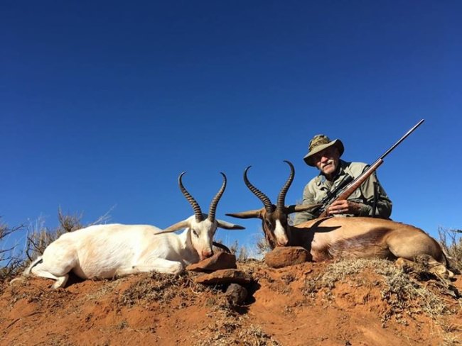 Once you take one trip with HuntSA it's hard not to go back. Peter got his springbuck grand slam on his 3rd trip! Contact them to put together your dream South African hunt today!

http://bit.ly/2uPcOgx

#Hunting | #BucketList | #Adventure | #FinAndField