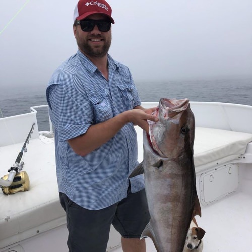 4-5-19 Texas Bet                                     
Jason and Garret came down for the weekend to do some Fishing. As usual it is never a dull moment with Jason. We had nonstop action Releasing Aberjack, Big Sandbar Sharks, a few Spinner Sharks, and a ton of Red Snapper. We boxed 5 Cudas, a Bee-Liner and a Huge Spinner Shark. Always fun fishing with u fellows..