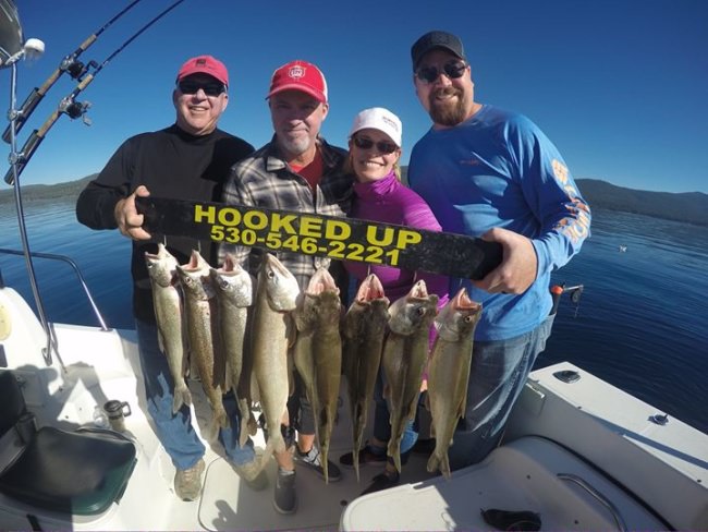 Amazing fishing today, even with a bit of a late start
No matter.... the fish waited for us and seem happy to come home with us.    GREAT job you guys !!!