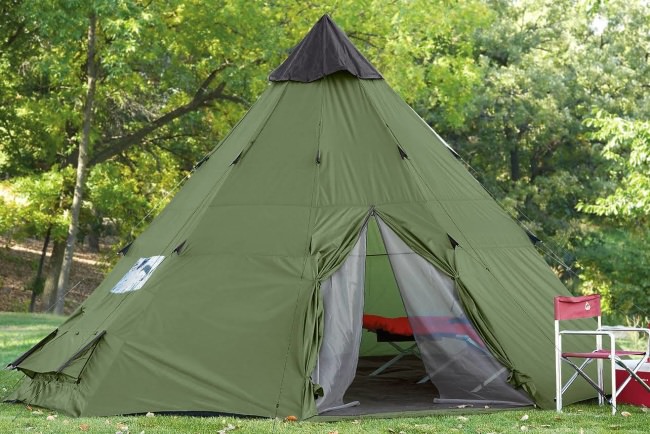 What do you think of the Teepee tent? #Outdoor #Adventure #FinandField #Fishing #Hunting