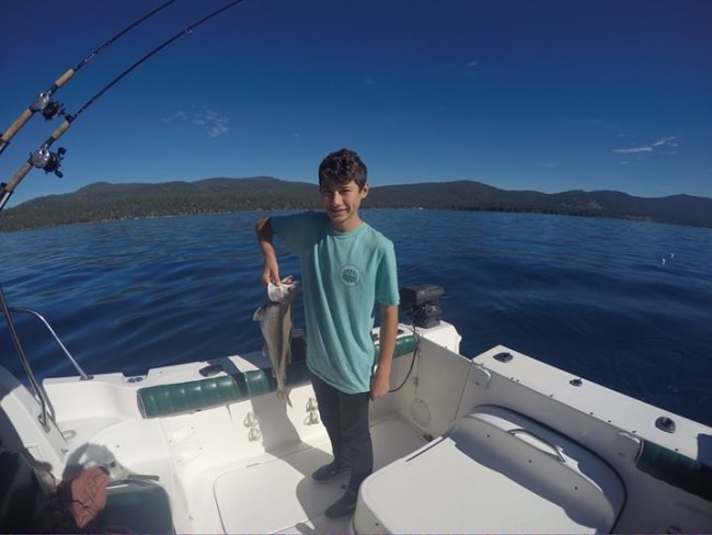 Way to find a nice fish on such a hard day to find a bite😎