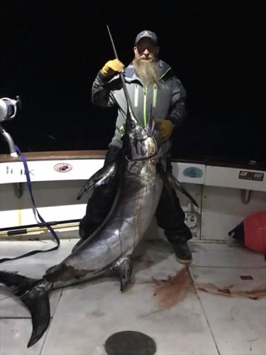 Check out the North Carolina sword that Berzerker Sportfishing (http://bit.ly/2ofY3j0) put on the boat. And check out their availability for a once in a lifetime charter!