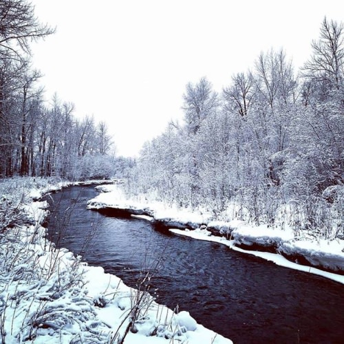 Might be chilly fishing today. #Adventure #Winter #Fishing #FinandField