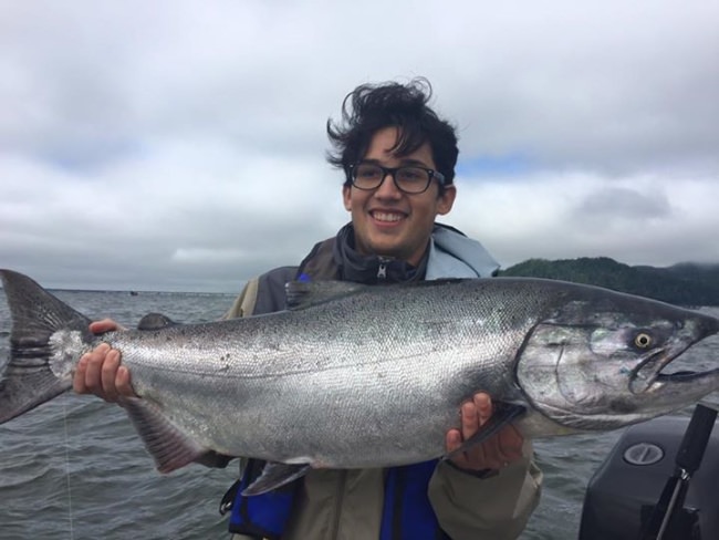 Nathan from Houston found himself a beautiful chinook!