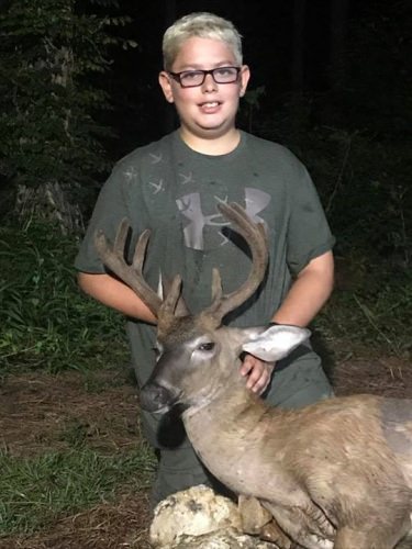 How about a nice velvet 8 point for your first deer!