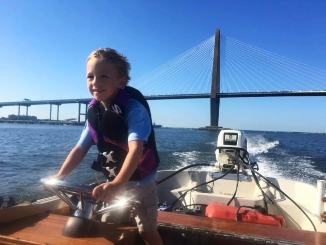 Classic! Do you remember your first boat? #Hooked #Boating #Fishing #CaptaininTraining #Adventure #FinanField