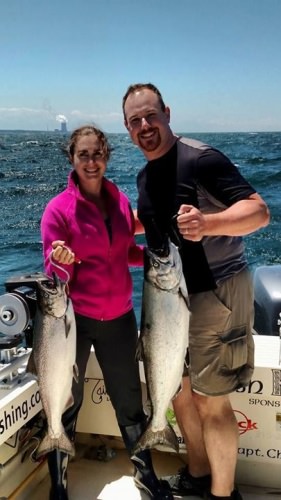 Irish Knots Sport Fishing has had a bunch of great trips lately. They are constantly putting their clients on big browns and salmon. They even managed a crew trip in there!

http://bit.ly/2bjwVze

#Fishing | #SalmonRiver | #Adventure | Lake Ontario