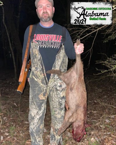 Big Congrats to Cory for bringing home the bacon at Racknine Alabama!!! #hoghunting #alabamahoghunting #racknineoutdoors