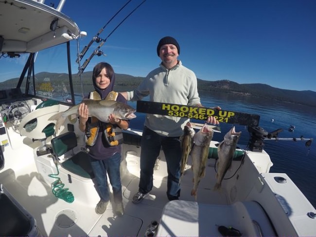 Father and son got the work done !!!
Nice looking fish guys