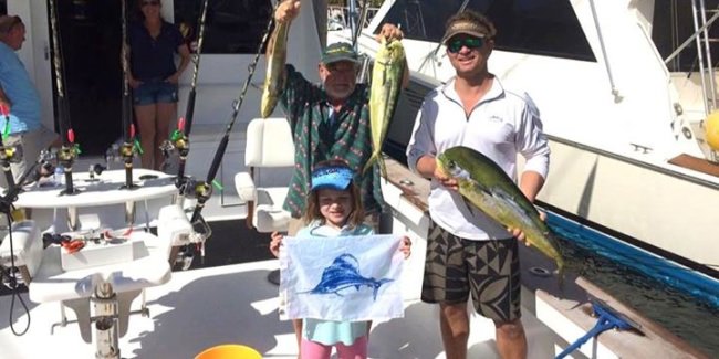 Rhonda Osprey from our Papa-Would-Be-Proud series has been on a hot streak! #Sailfish, #Sharks, #Mahi, and More. 

#Fishing | Papa's Pilar | #Florida | #FinandField | #USA