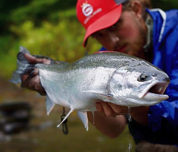 Can it get much better than this? #Fishing Douglaston Salmon Run #FinandField
