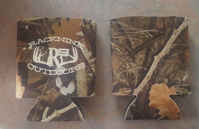 Want to keep your beverage cold? Here's the solution, order your Racknine Outdoors koozie today! 1 for $3 or 2 for $5! Message us here to order yours!
~Ryan
#racknine #shichyea