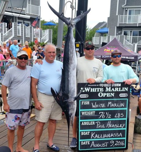 Final Day of the White Marlin Open in Ocean City! Will the Kallianassa's 76.5 pound White Marlin be the only qualifier? If so, it would be worth $2,600,000! Visit whitemarlinopen.com to see what comes to the scales today. #WMO #Marlin #OceanCity #Maryland #Adventure #FinandField