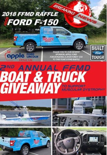 Here is your chance to win a boat or truck! #FFMD #FinandField