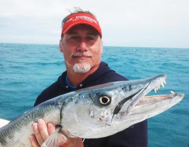 Bad looking Barracuda! You could hook one of these if you were fishing with 5 STAR Sportfishing Charters. #Fishing #FinandField #Florida.