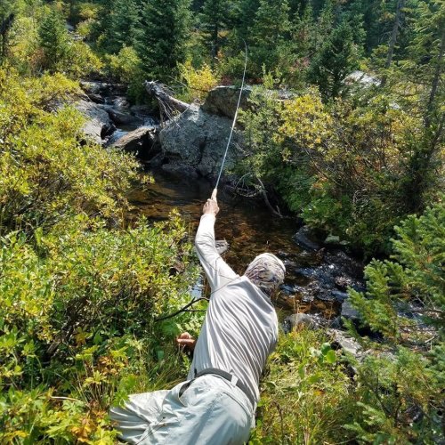 Mountain Fishing can be challenging but the reward is worth it!
#CO #VailValley #Fishing