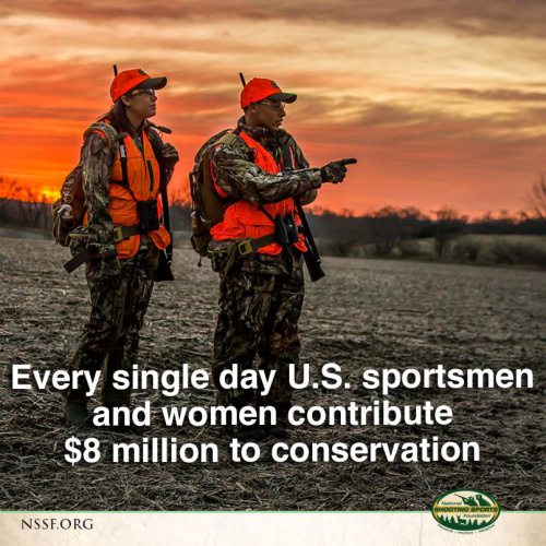 Happy National Wildlife Day! Staggering contribution to conservation.  #Hunting #Fishing #FinandField