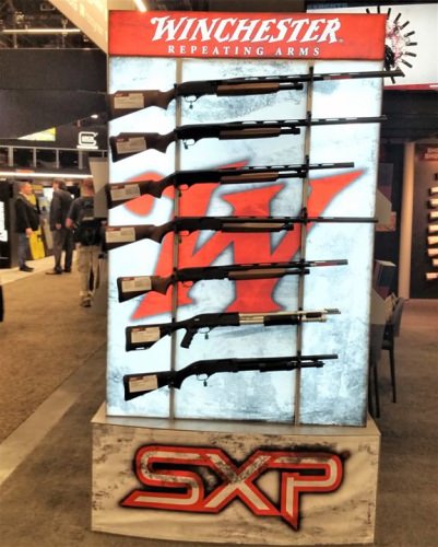 Winchester Repeating Arms #SHOTShow #FinandField #Shooting #Guns #Outdoors #Vegas #Winchester #SXP #Hunting #Shotgun