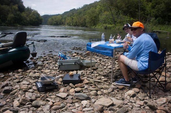 Awesome float trips...check
Smallmouth on the fly...check
Lunch on the river...check
Southern BBQ...check

Asheville Fly Fishing Company has it all! http://bit.ly/2bZ8O68

Papa's Pilar | #PapaWouldBeProud | #AdventureSeries | #Endorsed | #FishWithTheBest | #NeverASpectator