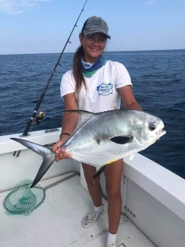 Mighty Quinlyn got her 1st Permit.
#Fishing