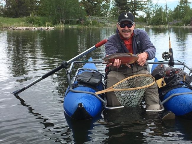 When the rivers in Wyoming are blown out, North Fork Anglers packs up the float tubes and heads to the lakes. Check out these big healthy trout they caught on Father's Day!

http://bit.ly/2sr64qR

Papa's Pilar | Papa's Pilar Rum Distillery | #PapaWouldBeProud | #Adventures | #Endorsed | #FinAndField