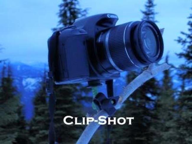 Clip-Shot, LLC
No matter where you set up to hunt, if there's an object around you to clip on a camera mount from Clipshot you can have a steady camera view at any time.