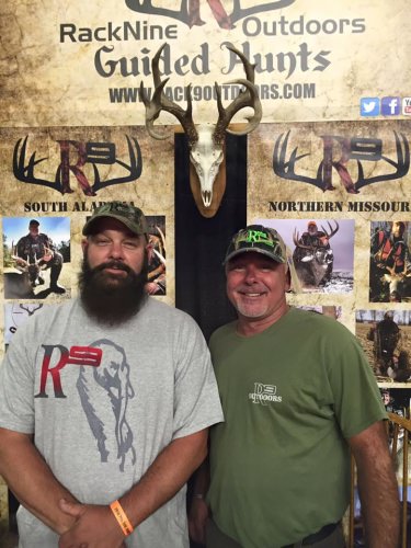 We would like to thank prostaffers Jim, Ryan, & Jennifer (Ryan's better half for work the booth with us at the Pee Dee Deer Classic.