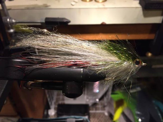 Dreaming of smallies! Good day for tying