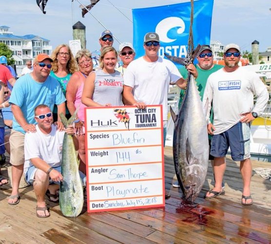 The #OCTT is a wrap! Some big fish showed up on the final day and changed the leader board. #Fishing #OCMD #Tuna #OCFC #MickyFinns #FinandField