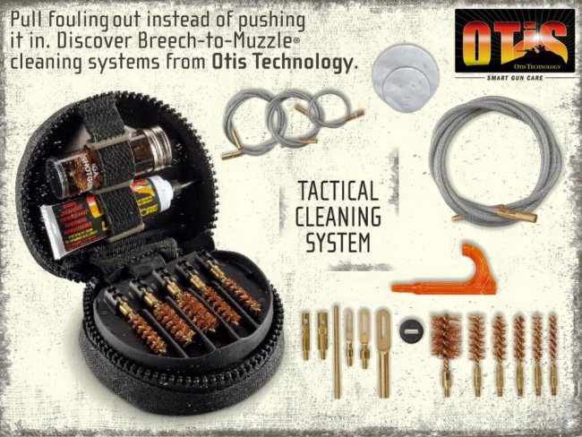 We all know how important it is to keep our weapons clean and in perfect working condition so as to be as accurate as possible. Otis Technology has a system made for any weapon you have and want to clean properly. Check them out and order yours today. 
@otistechnology
https://www.facebook.com/otistechnology/