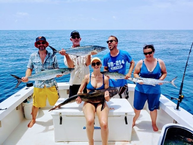 Fun trip on Fired Up Fishing Charters. #BookATrip #Fishing #Florida #FinandField