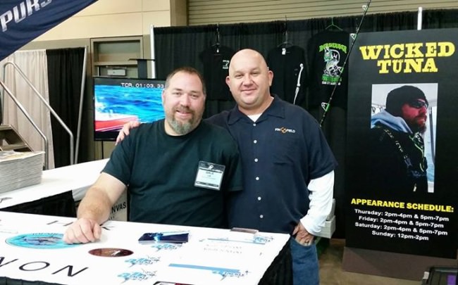 Great day at the Baltimore Boat Show! Stop in this weekend and check out all the cool boats and the Foolish Pleasures Big Game Fishing crew from Wicked Tuna OBX! Tell Capt. Dale Lisi and mate Ed TheBeard Fin & Field sent you! 

#Baltimore | #BoatShow | #FoolishPleasures | #Fishing | #WickedTuna | #EdTheBeard | #FishesTwiceAsHardWithHalfTheArms | #Willbilly | #OC | #OBX | #Maryland | #FinandFIeld