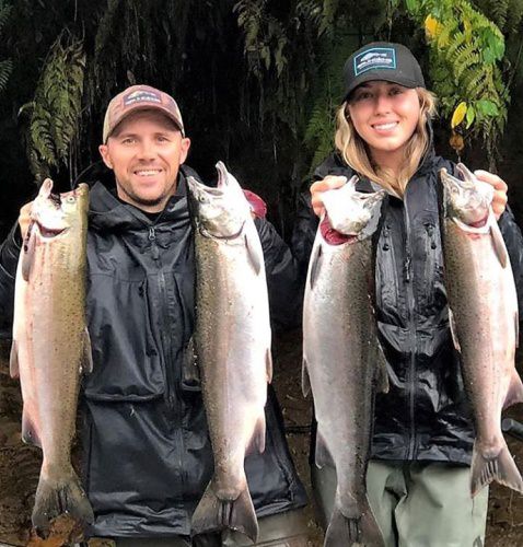 Kfish's Guide Service has a great coho season opening day. #Fishing #WA #Adventure #Kfish #FinandField