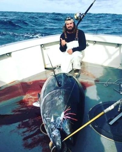 Have you ever wanted to land a big bluefin tuna? Bravo to Kyle Peet putting this monster on the deck in OBX. 

#Fishing | #Adventure | #FinandField | #Grundens | #OBX