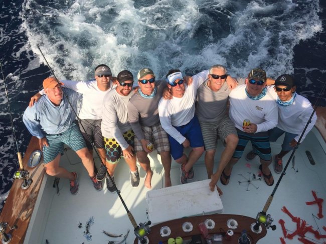 Congrats to The Tar Heel crew! #Fishing #BaylissBoatworks #LosSuenos #TripleCrown #CostaRica #NC #FinandField