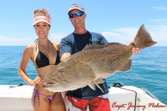 Well done Capt. Jimmy and Luiza! Extreme Fishing Adventures, Fishing with Luiza #FinandField #Florida
